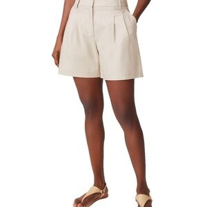 NWT J.McLaughlin Prince Linen-Blend Shorts Size 2